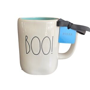 Rae Dunn Pixar BOO! Monsters Inc Disney Double Sided Mug NWT